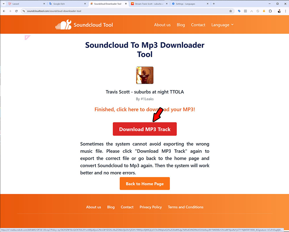 Soundcloud downloader