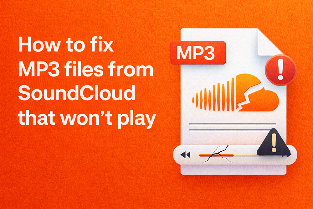 How to Fix MP3 Files That Won’t Play After Downloading from SoundCloud