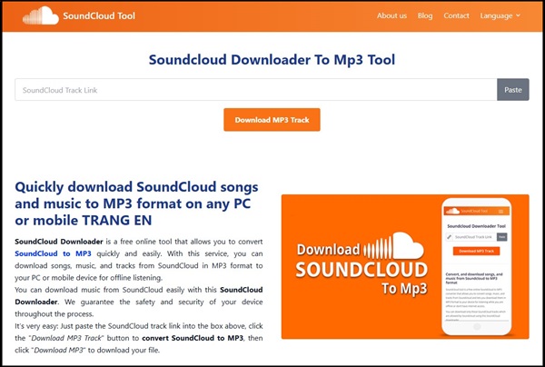 Soundcloud downloader illustration
