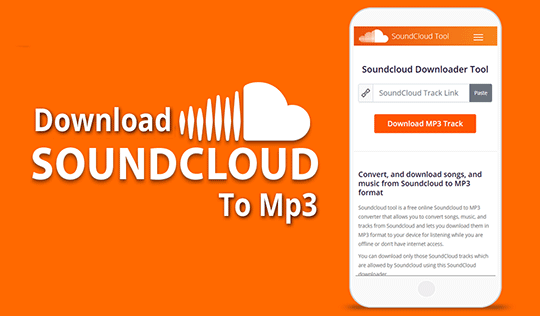 Soundcloud downloader illustration